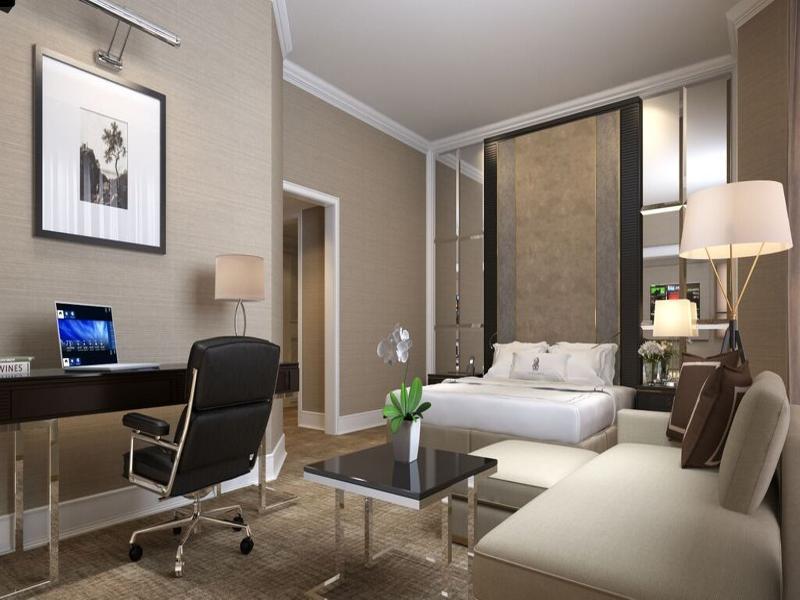 The Ritz-Carlton, Kuala Lumpur Hotel Exterior foto 3D rendering of a bedroom