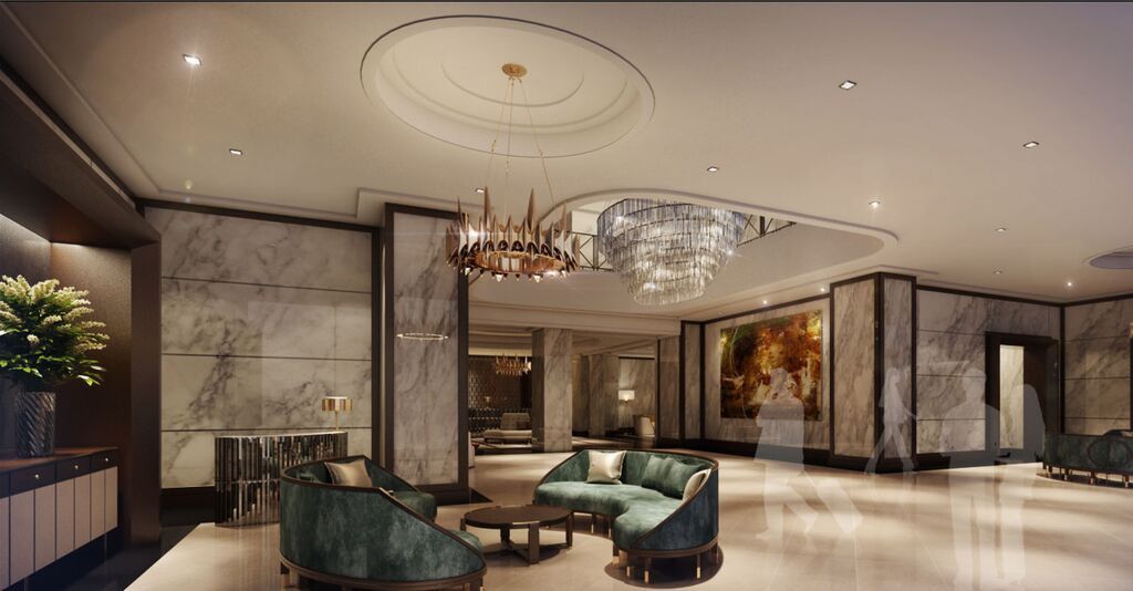 The Ritz-Carlton, Kuala Lumpur Hotel Exterior foto The lobby of the hotel