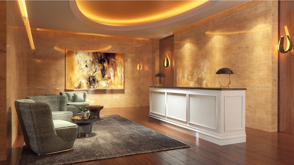 The Ritz-Carlton, Kuala Lumpur Hotel Exterior foto A 3D rendering of a room