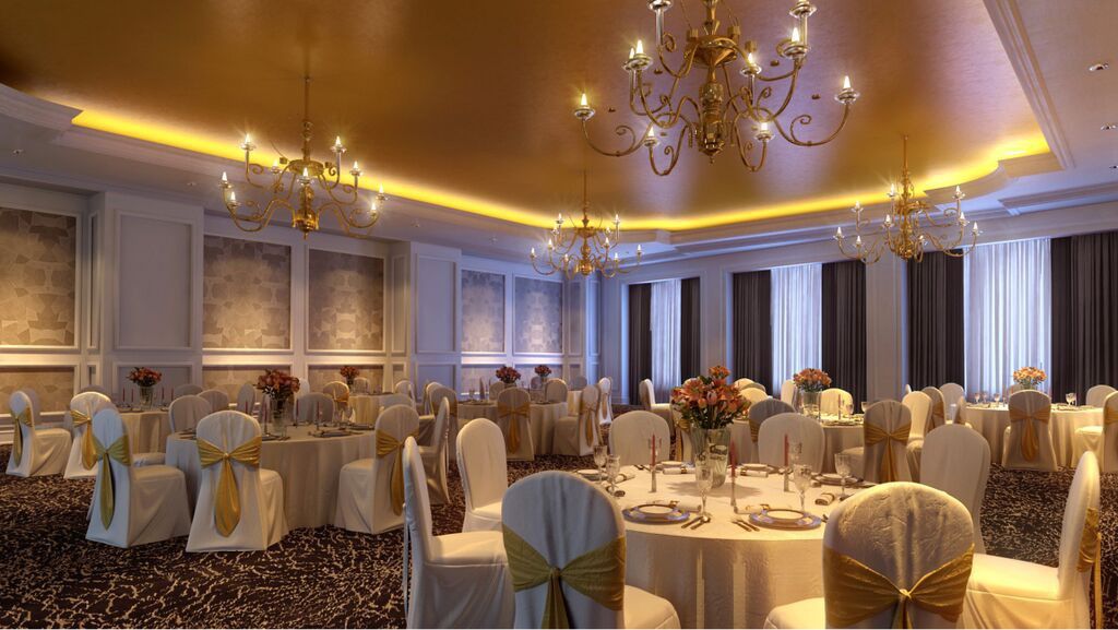 The Ritz-Carlton, Kuala Lumpur Hotel Exterior foto The ballroom at the hotel