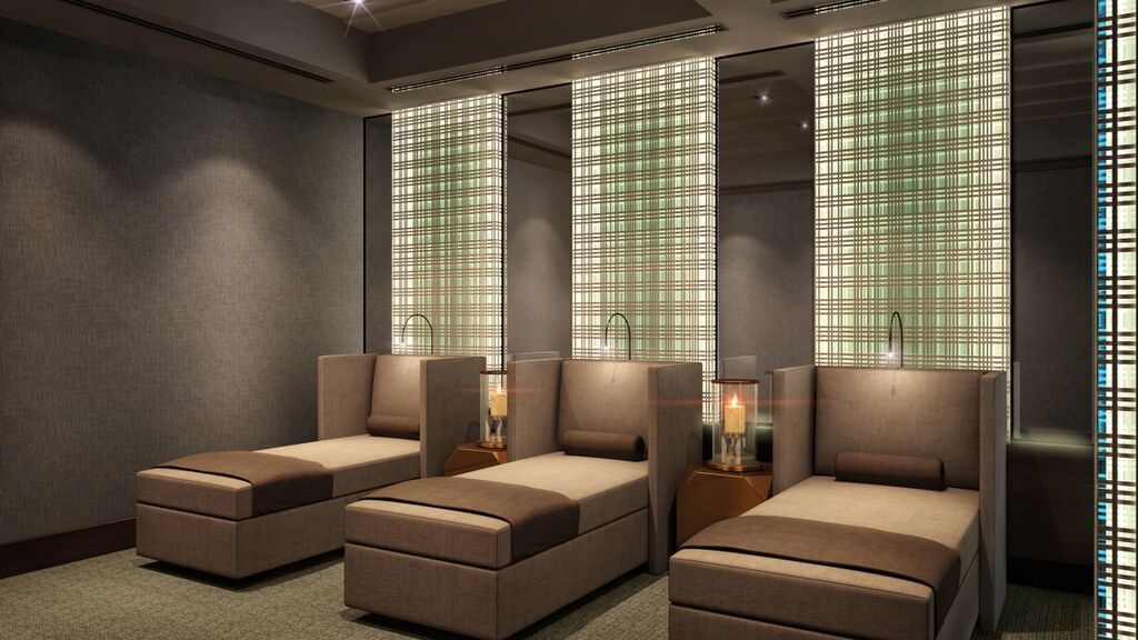 The Ritz-Carlton, Kuala Lumpur Hotel Exterior foto A relaxation room at a spa